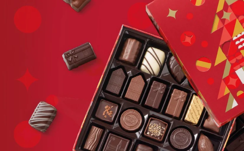 Commande chocolats Jeff de Bruges Noël 2023